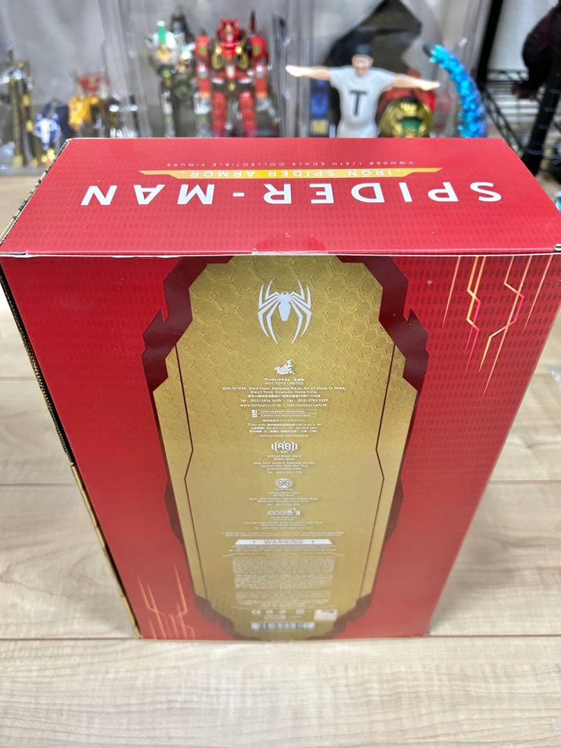 ホットトイズ　スパイダーマン（アイアン・スパイダー・アーマー・スーツ版）