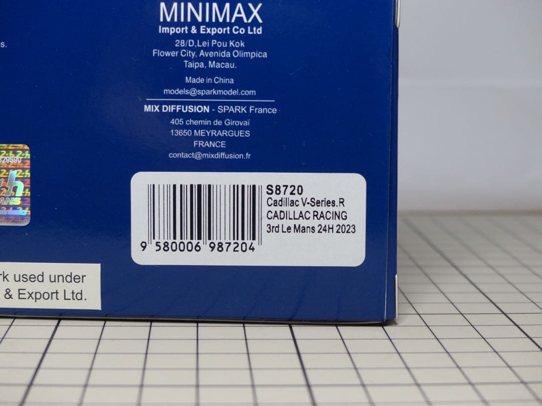 スパークモデル spark 1/43 キャデラック v-series.r