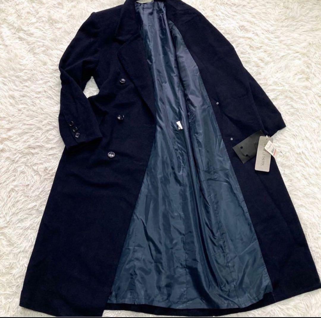 【フェアリー】定価約20万円　未使用タグ付き　カシミヤ100% チェスター