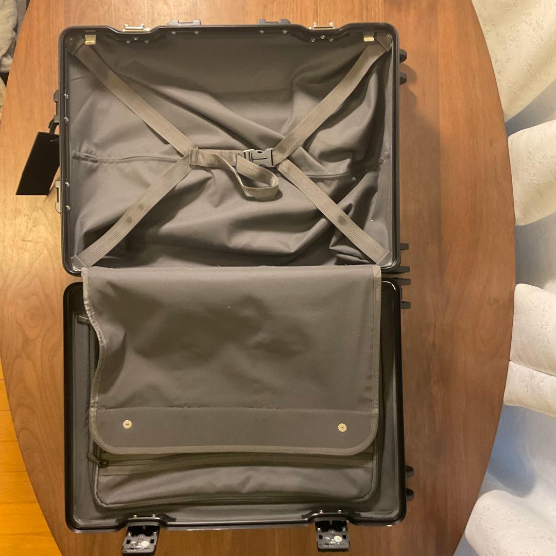 リベティ多機能キャリーケース マットブラックSサイズ