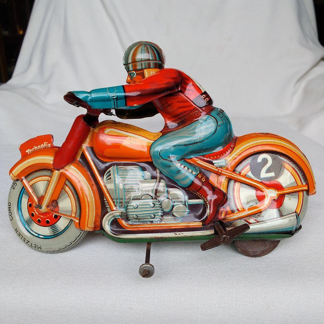 独製 オートバイ バイク ブリキ レトロ ビンテージ 昭和 古い