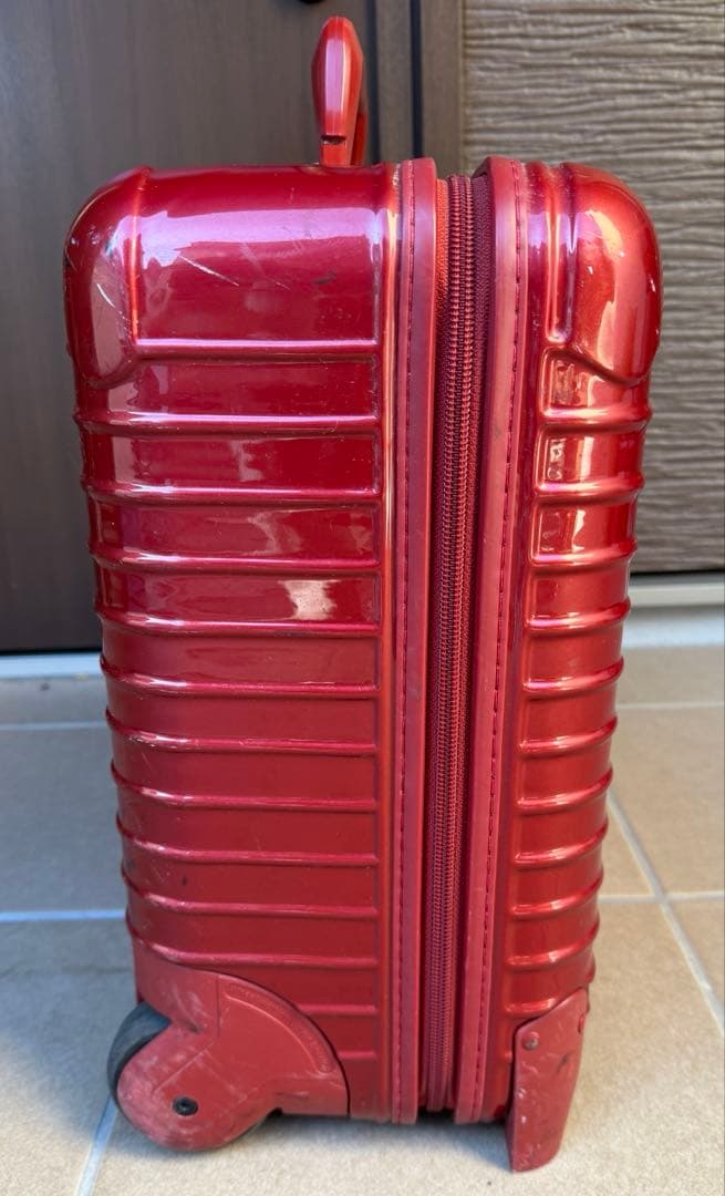 廃盤 リモワ レッド アタッシュ ビジネス キャリーケース ビジネストローリー