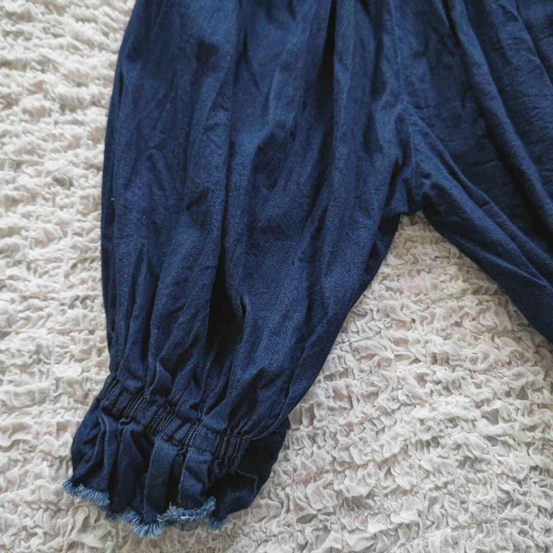 KAPITAL　魔女ブルマ　インディゴデニム　コットン　バルーンパンツ 日本製