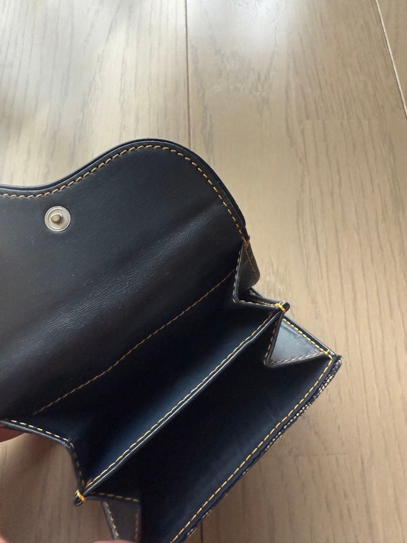 Dior 二つ折り財布 モノグラム柄 グレー系　正規