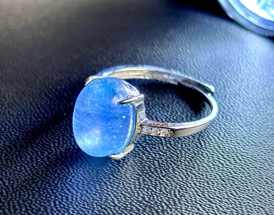 Qualia様　究極品質　海の精霊の宝物　幻のエフェメラルオーロラアクアマリン