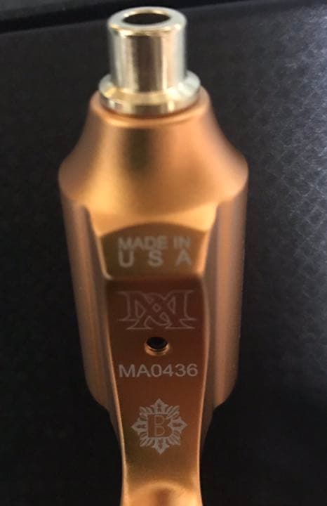 Bishop タトゥーロータリーマシン。タトゥーマシン