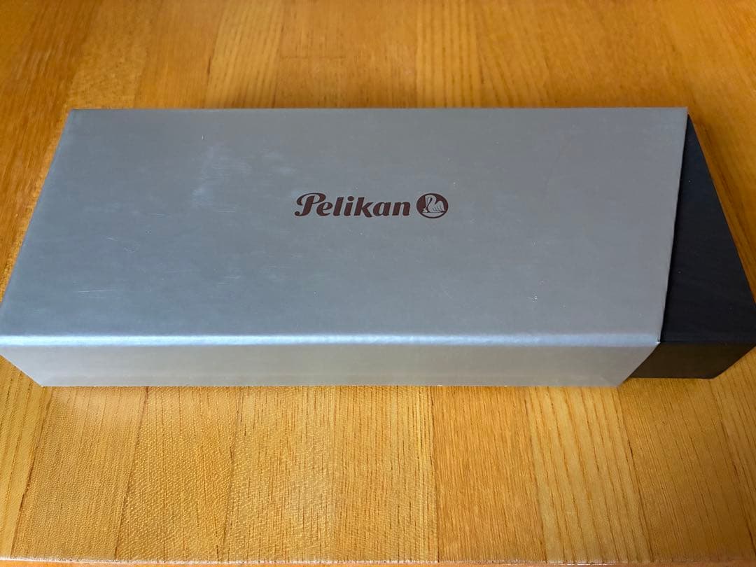 9/29迄ペリカンボールペン スーベレーンK805ブラック×シルバー 箱保証書付