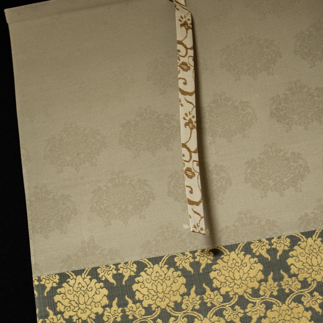 掛軸-1462　国井幸雪　白衣観音　共箱　二重箱