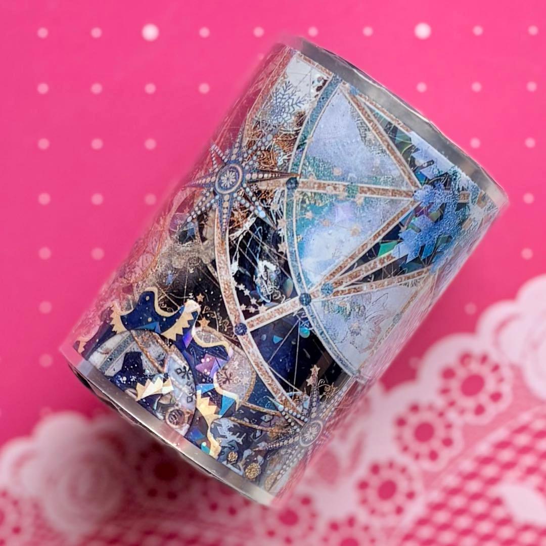 贝壳光 星辰摩天轮 6.5cm×10m 海外マスキングテープ　海外マステ