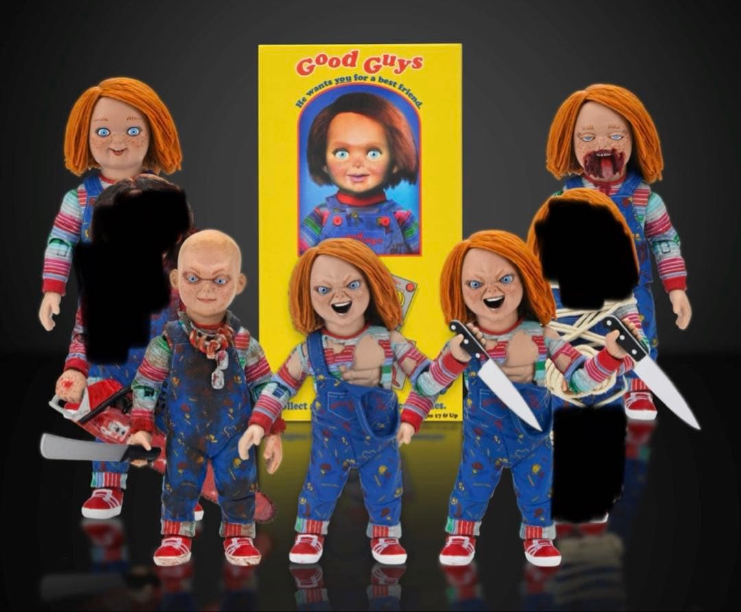 【バラ売り可】チャッキー フィギュア 5体セット