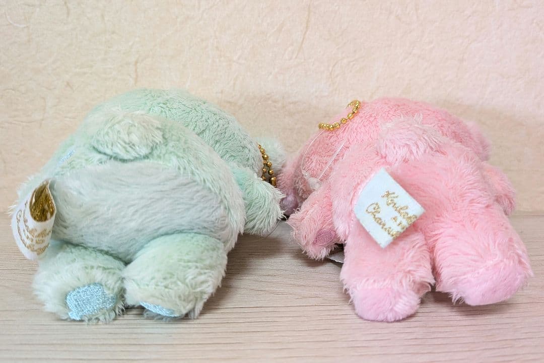 コリラックマとチャイロイコグマのハッピーアイスクリーム　ぶらさげぬいぐるみ