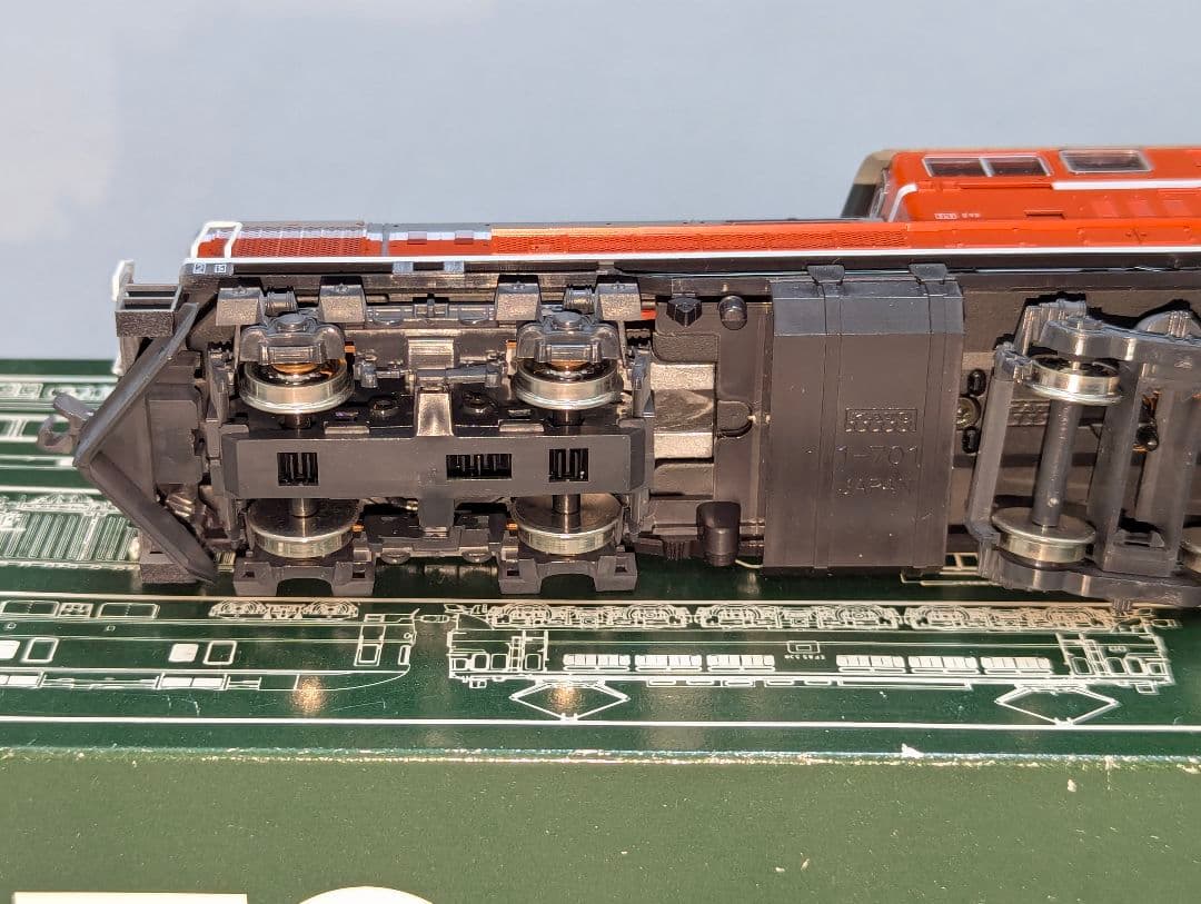 KATO　DD51　耐寒形　【1-701】　HOゲージ　パーツ未使用