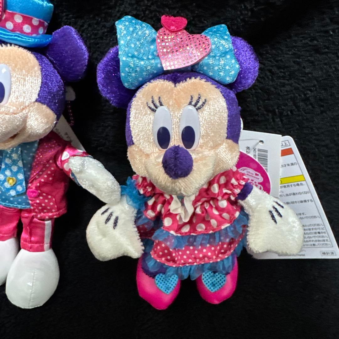 ミッキー ミニー ぬいば ぬいぐるみバッジ パルパルーザ 新品未使用タグ付き