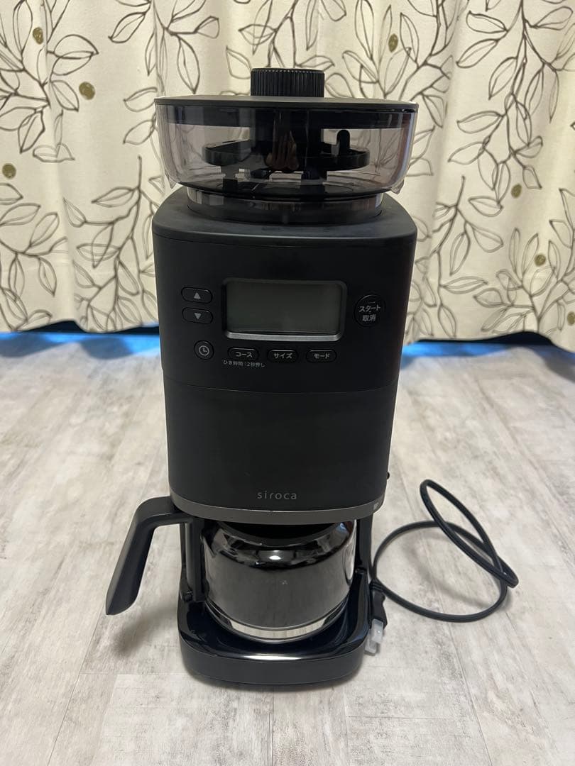siroca コーヒーメーカー SC-C251 ブラック