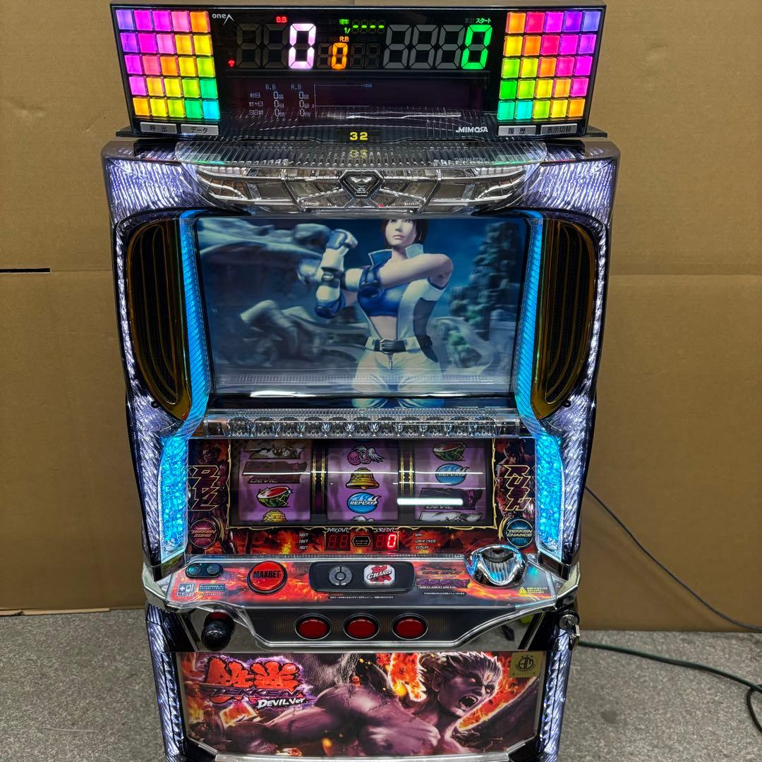 5号機 鉄拳2nd デビルver 実機 家庭用フルセット！