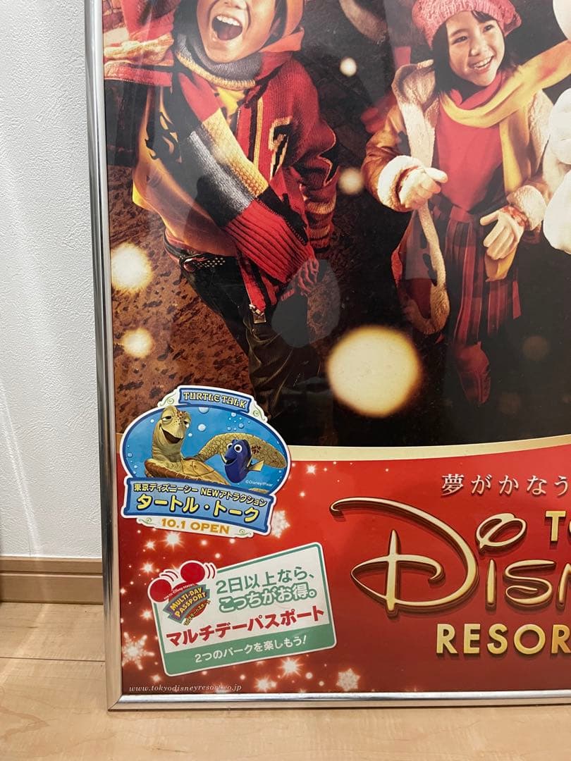【超希少】東京ディズニーリゾート クリスマスポスター JTB トータルトーク