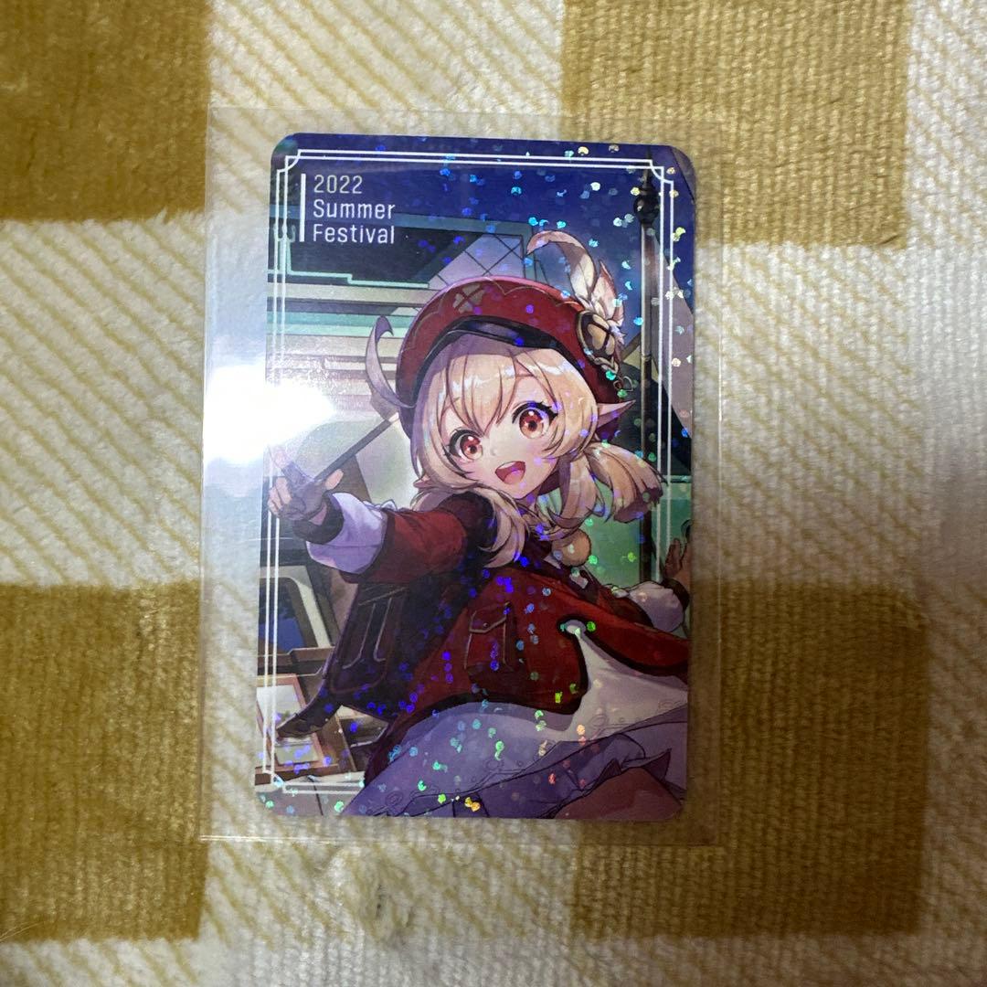 原神　クレー　カード