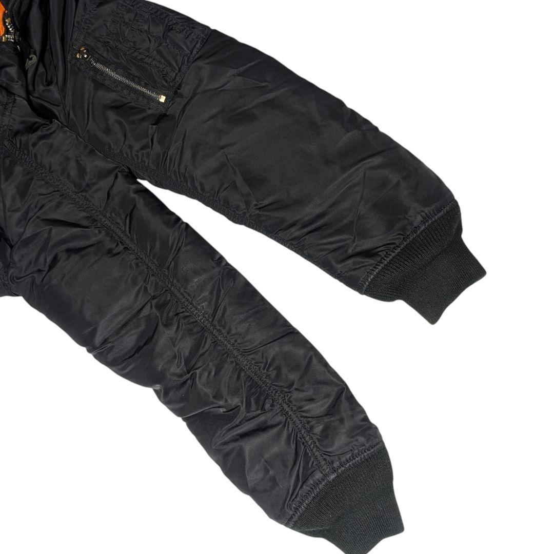 た様　ALPHA MA-1 短丈 中綿 フライトジャケット ボンバージャケット