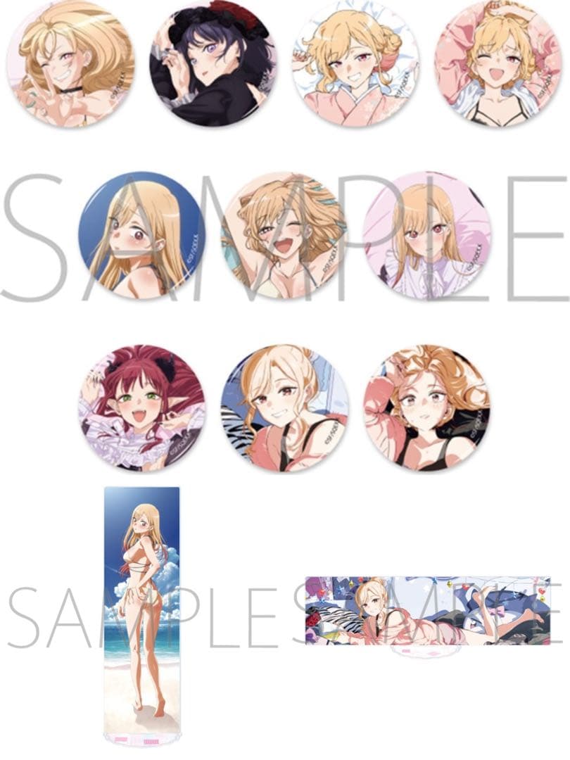 着せ恋 缶バッジコンプセット アクスタ2種類