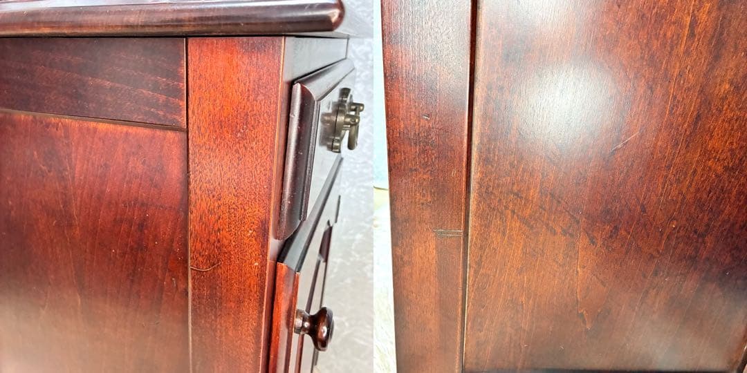 EARLY AMERICAN アーリーアメリカン キャビネット サイドテーブル