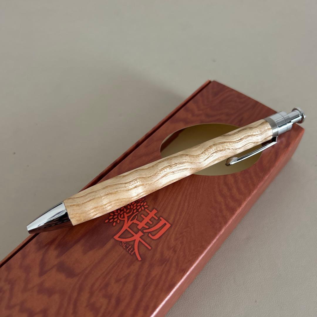 タモ 杢　工房楔　ペンシル楔　 新品未使用　Ash figured