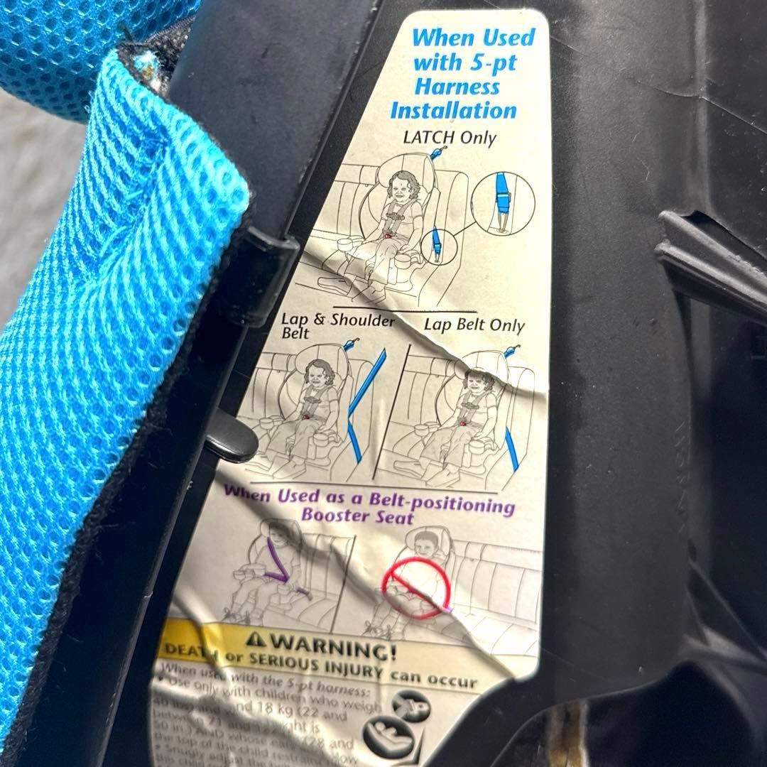 希少色 美品 evenflo イーブンフロー ジュニアシート