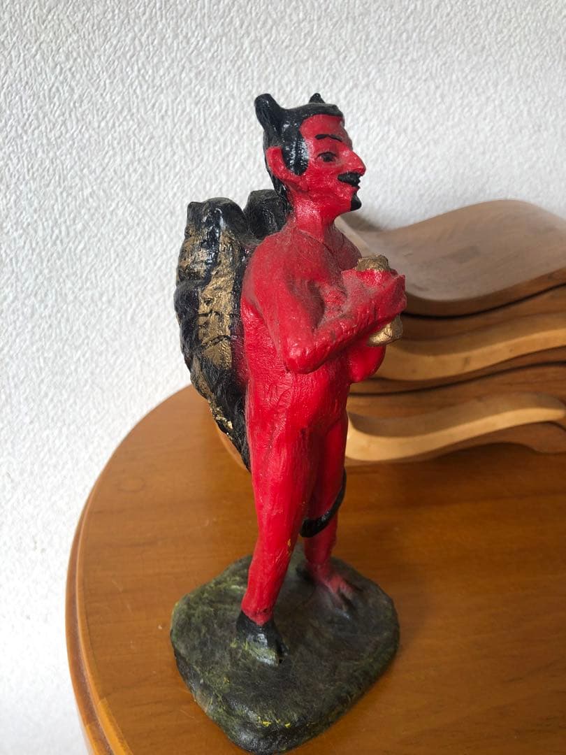 ビンテージ　デビル 悪魔　サタン ミッドセンチュリー　人形　アンティーク