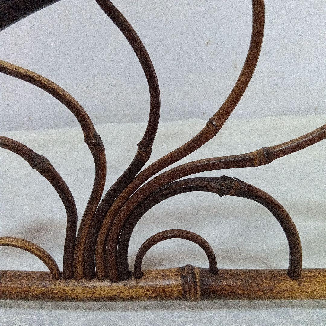 黒竹製　炉屏　氷烈組　煎茶道具