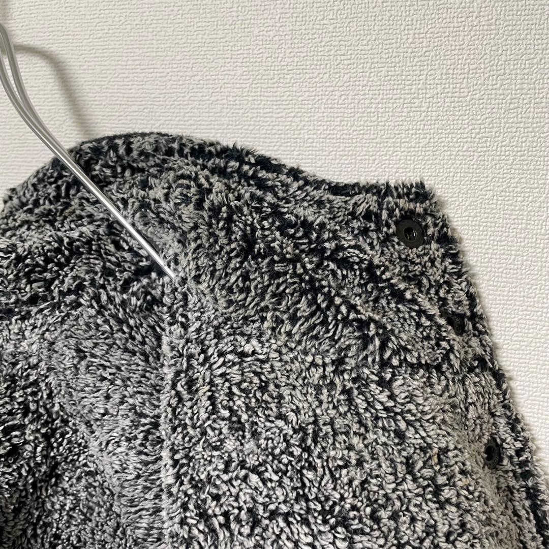 ジョルジオアルマーニ ウールコート フード付き イタリア製 グレー