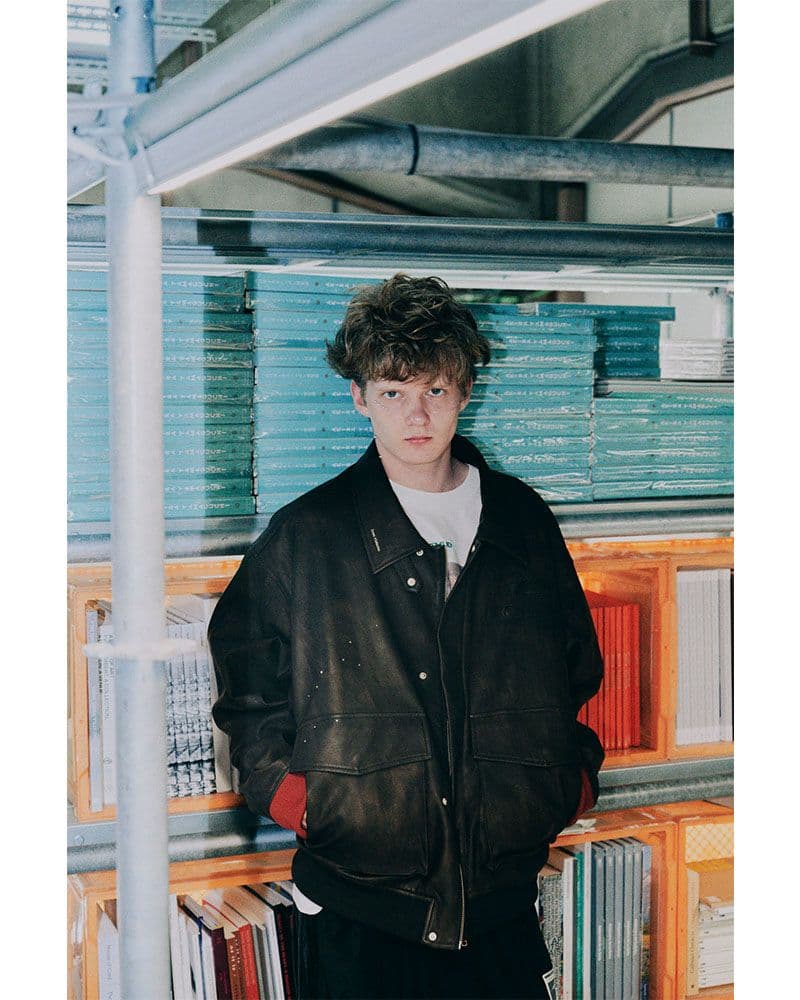 ずっと真夜中でいいのに。 コズミックどろ団子ツアー フェイクレザーブルゾン L