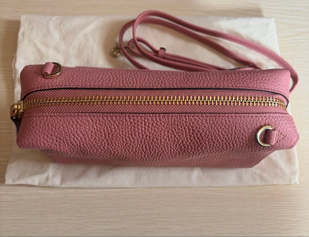 【新品】PELLE BORSA ペレボルサ レネット ショルダーバッグ ピンク