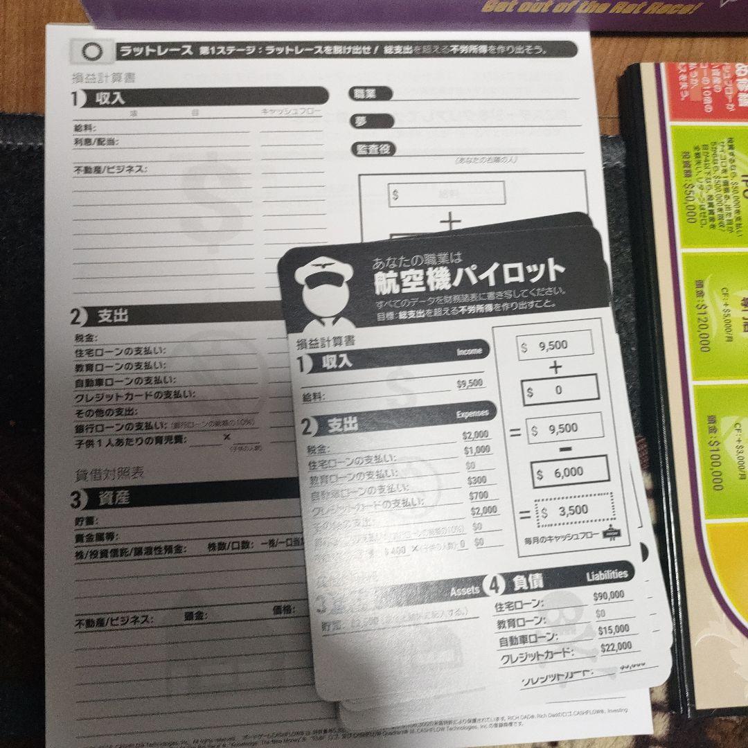 人気高騰中！CASHFLOW ボードゲーム キャッシュフロー