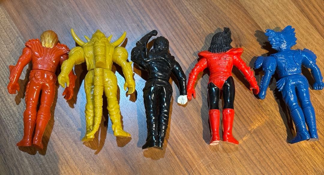 超獣戦隊ライブマン14体　フィギュア　対決セット　レトロ　コロン付き