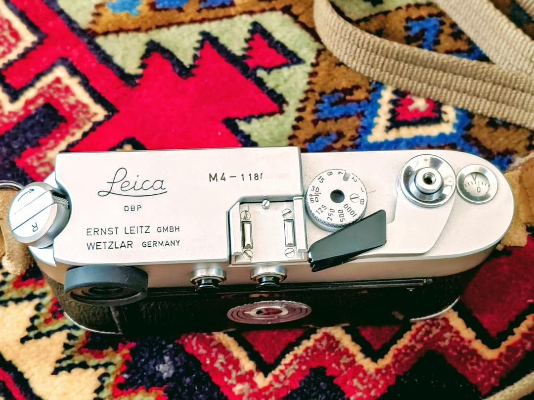 Leica M4 シルバークローム クラシック フィルムカメラ