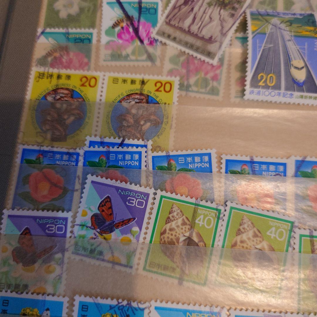 日本 使用済切手 コレクション　ページ1 84枚まとめ売り