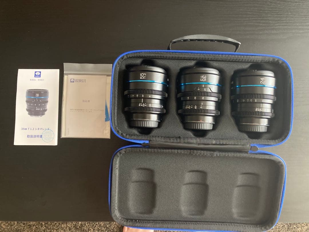 SIRUI Night Walker T1.2 Eマウント24.35.50mm