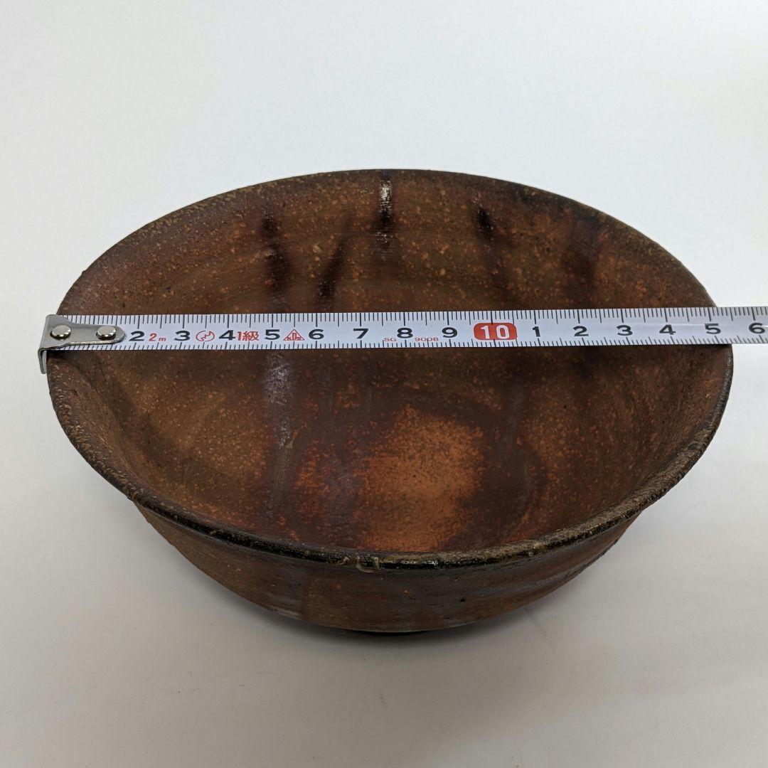 備前市指定無形文化財 小西陶蔵 備前焼 緋襷茶盌 合箱・栞 抹茶碗 抹茶茶碗