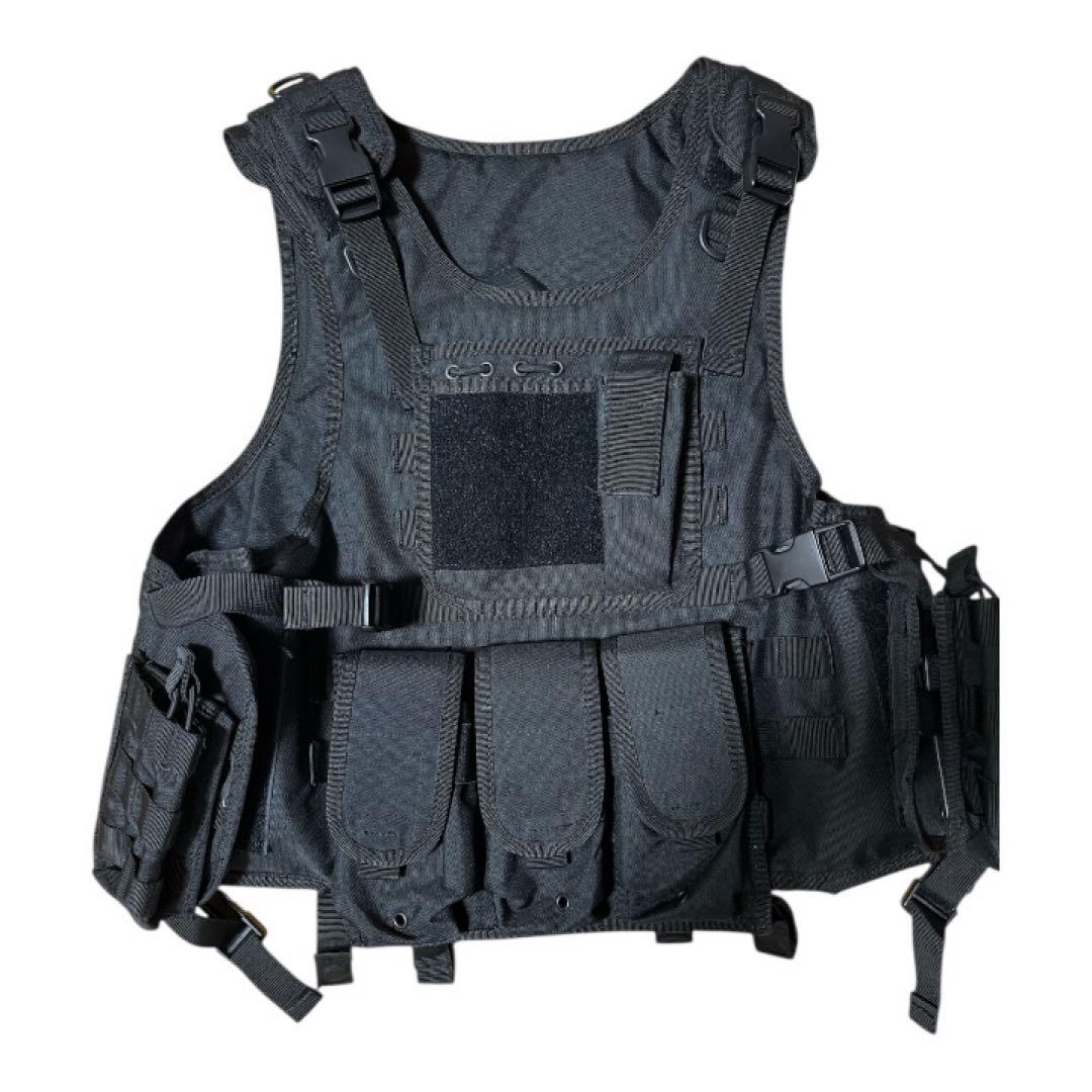 サバゲー タクティカルベストマガジンポーチベストHCLI ヨルムンガンド