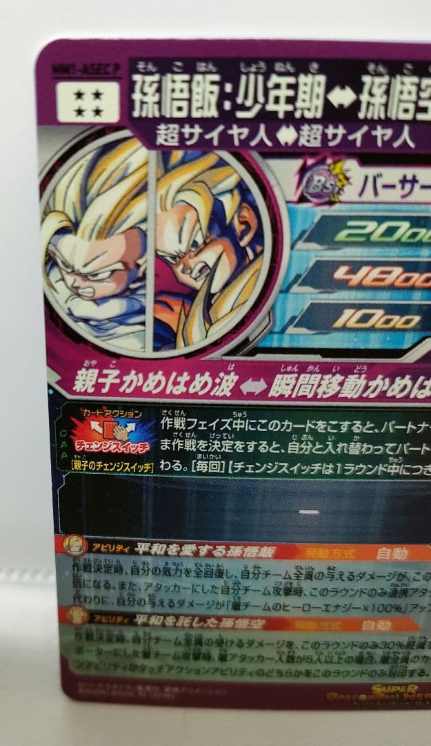 ドラゴンボール　mm1-asec p 孫悟飯 少年期