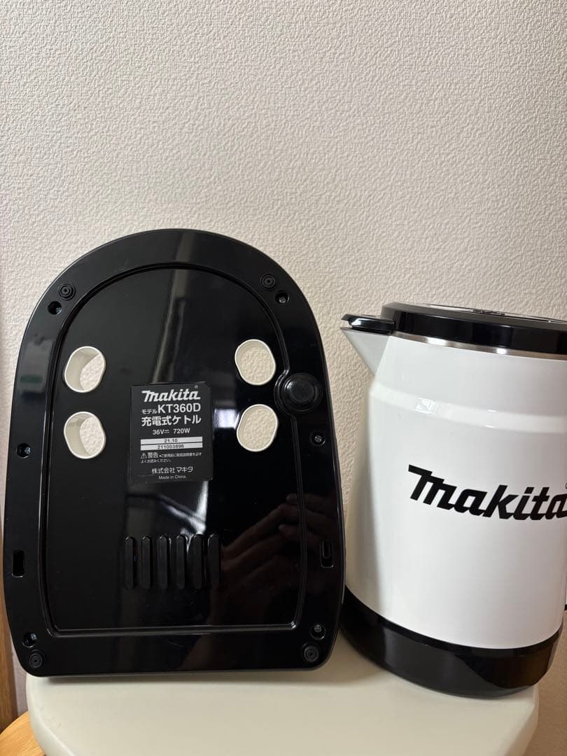 マキタ　充電式ケトル 36V KT360D 写真多数！