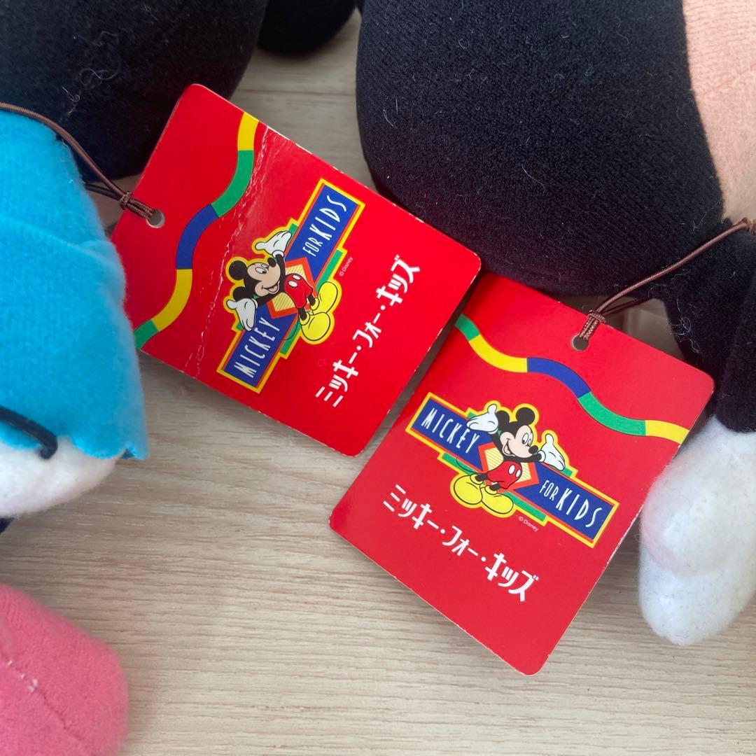 ディズニー　ミッキー ミニー　ぬいぐるみ　サンアンドスター　希少　レア　当時物