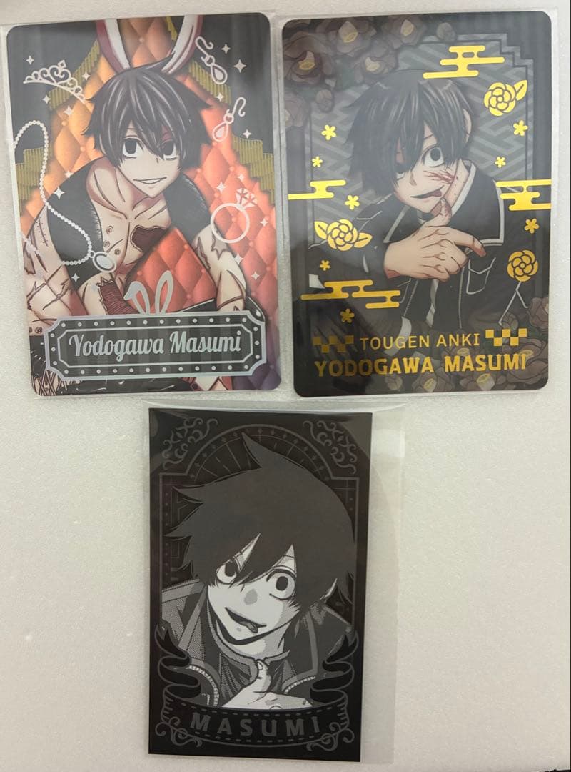 淀川真澄　桃源暗鬼 カードコレクション バニー　特典　マズル　AGF