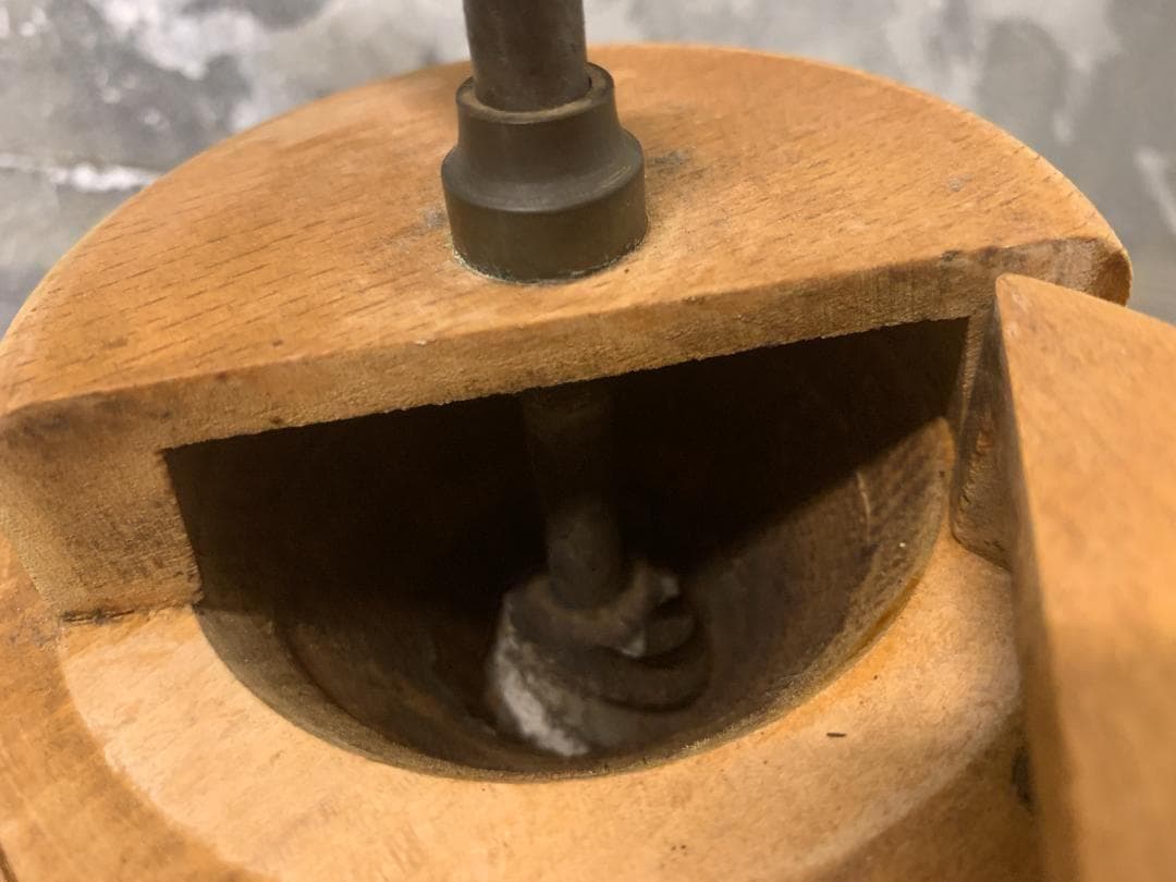 フランスアンティーク 木製 コーヒーミル　ハンドミル グラインダー オブジェ