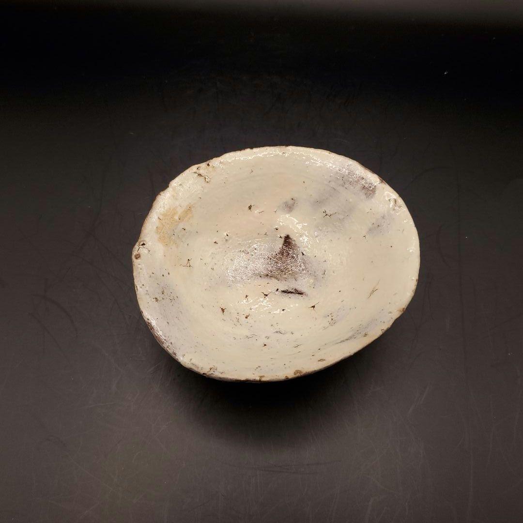 辻村史朗　粉吹ぐい呑　盃　粉引