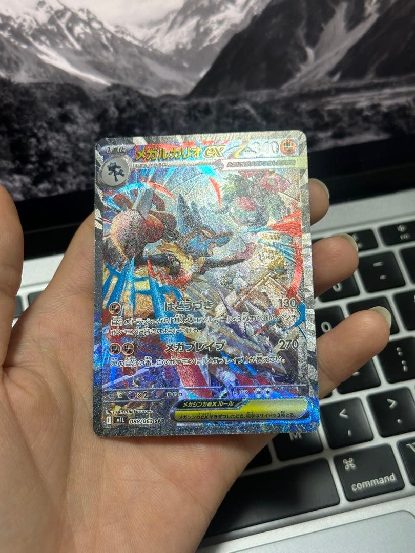 メガリザードンX & メガルカリオexセット２枚