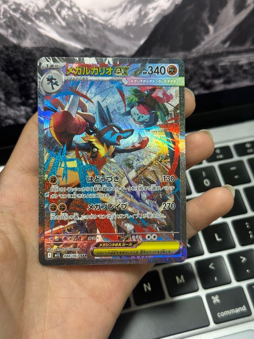 メガリザードンX & メガルカリオexセット２枚