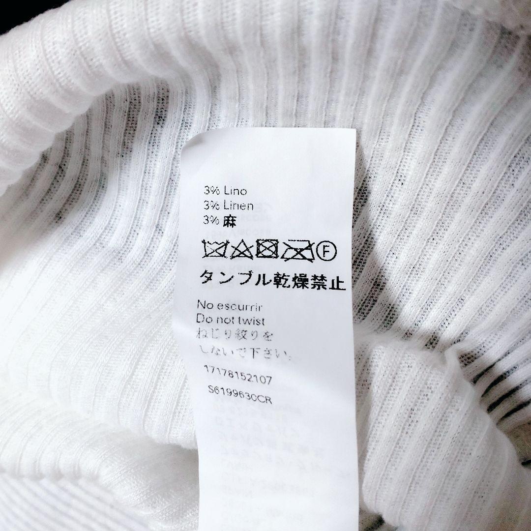 【希少 現行モデル リネン】ロエベ LOEWE タンクトップ モノグラム 白 S