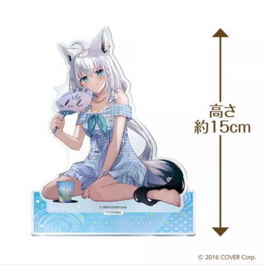 ホロライブ　白上フブキ　利休園コラボ