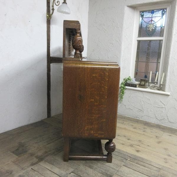 イギリス アンティーク 家具 サイドボード キャビネット 什器 英国 6478c