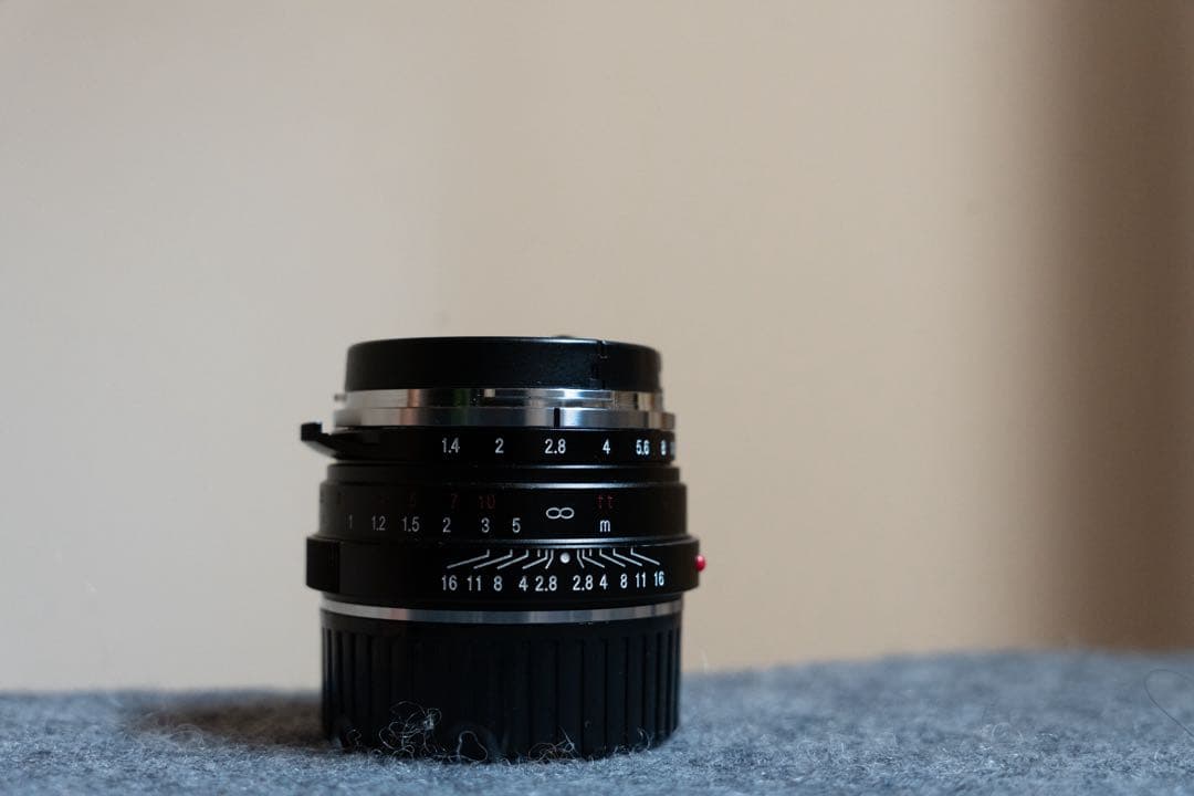 Voigtlender 40mm F1.4SC+SHOTEN マウントアダプター